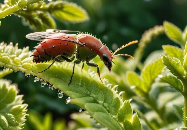 Skuteczne sposoby na walkę z mszycami w ogrodzie.