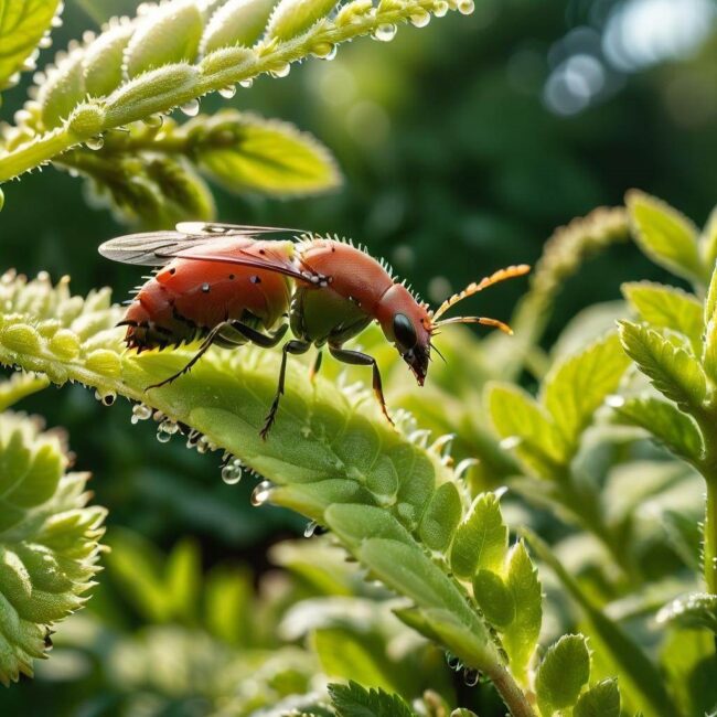 Skuteczne sposoby na walkę z mszycami w ogrodzie.